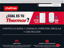 Tablet Screenshot of chafiras.com